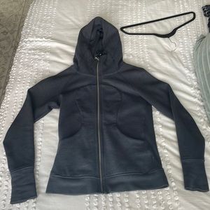 Lululemon Scuba Hoodie - Navy Blue Zip Up